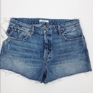 GRLFRND Helena straight cutoff NWT